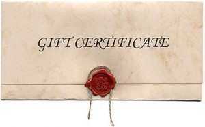 Gift Certificates